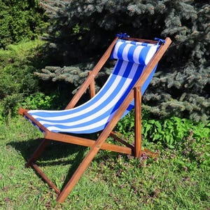 Handmade Lounge Chair | Handmade Deck Chair | Patio Chairs | Cotton Beach Chair | Outdoor Furniture | Garden Decor | Chaise Lounge | Daybed