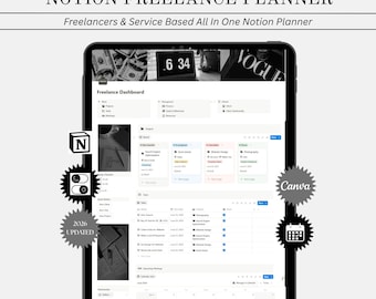 Modelo de Planejamento de Negócios CRM Plano de Negócios para Freelancers Rastreamento de Clientes Gestão de Projetos Gestão de Clientes Painel de Controle de Negócios