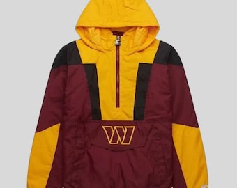 Ręcznie robiona męska kurtka z kapturem z satyny z orłem – żółta kurtka typu bomber w stylu vintage z lat 80., kurtka uniwersytecka Letterman