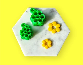 Flower Clay Cutter, Polymer Clay Cutter, Spring Clay Cutters, Floral Clay Cutters