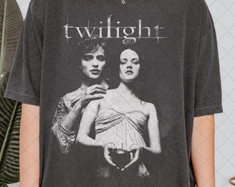 Comfort Colors Twilight Vintage Shirt, Gift For Book Lover Twilight Saga, Vampires Wolves Romance shirt, Edward Cullen Bella