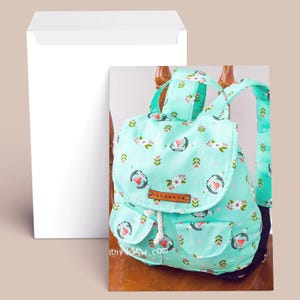 Patron en papier Blake pour sac à dos pour tout-petits, sac à dos pour enfants - Livraison gratuite aux États-Unis et au Canada