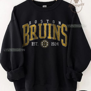 Vintage Boston Bruins sweatshirt | Boston Bruins youth Sweatshirt | Hockey Mom Christmas Sweater | Personalized Hockey Christmas