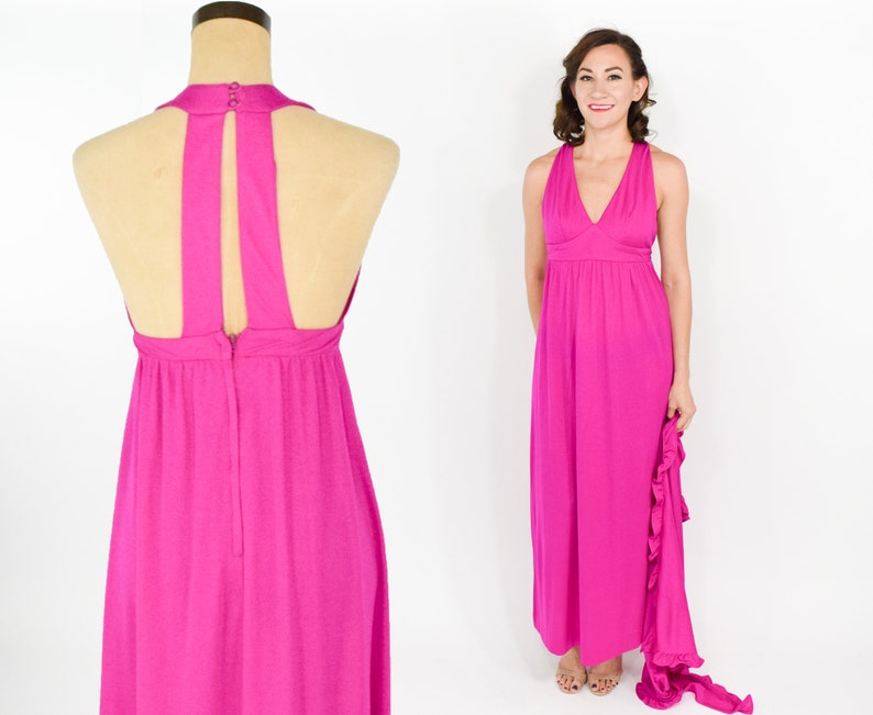 Pink Halter Dress