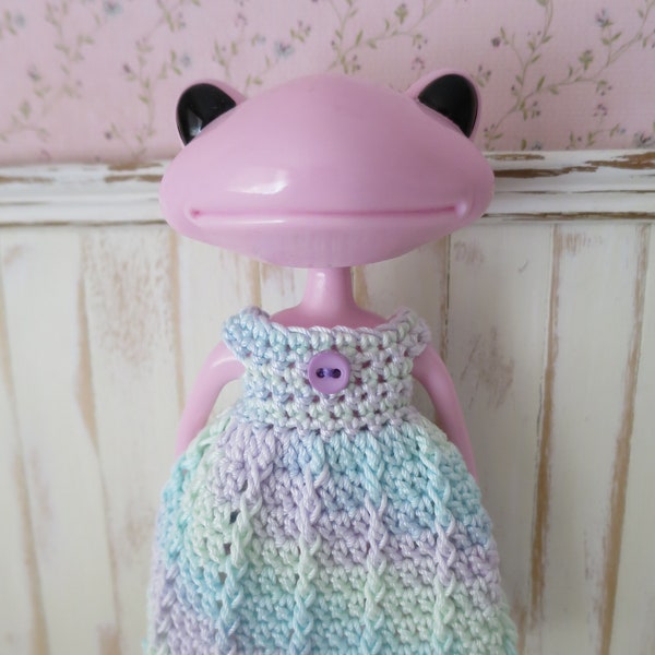 Wonderfrog Crochet Rainbow Dress