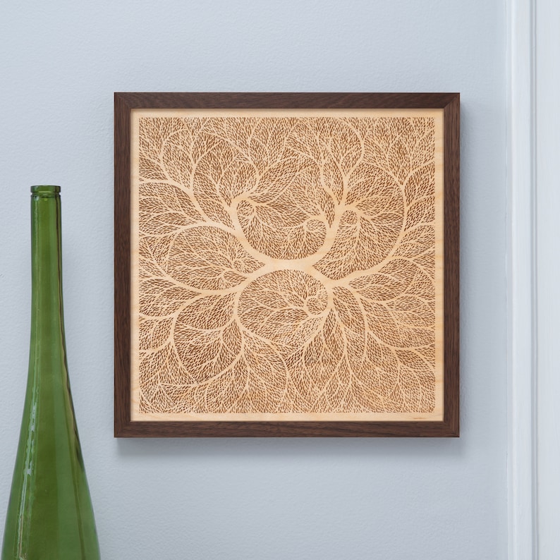 Wood Art 1 Tree of Life Artwork Zen Wall Art Decor Yoga Etsy
