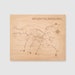 Philadelphia Main Line Map, Customizable Engraved Wood Art, New Home ...