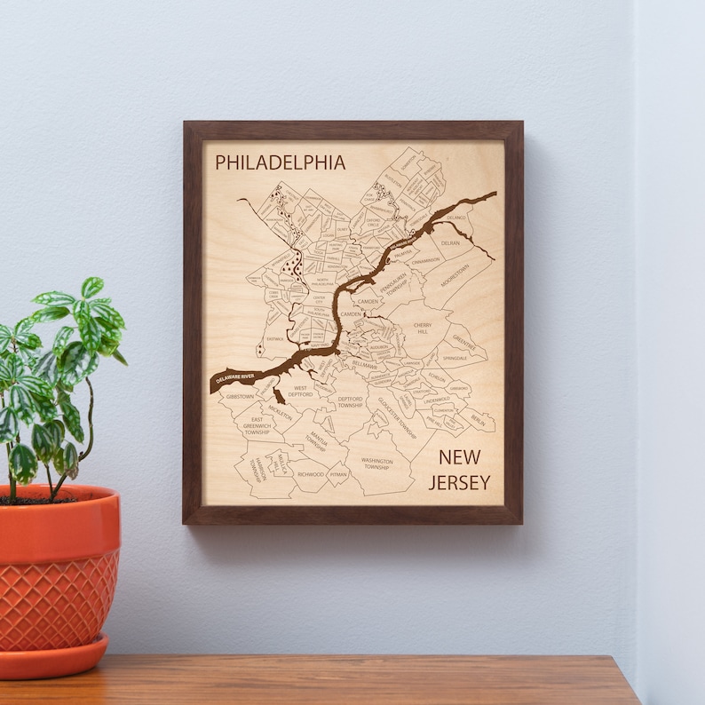 Map Of New Jersey And Philadelphia
