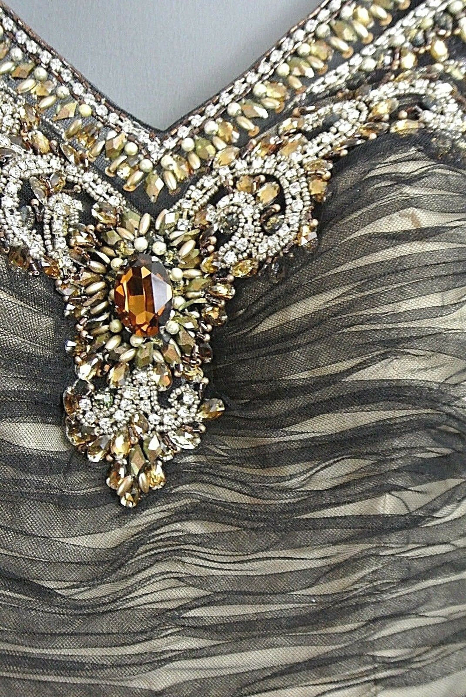 terani couture black and gold