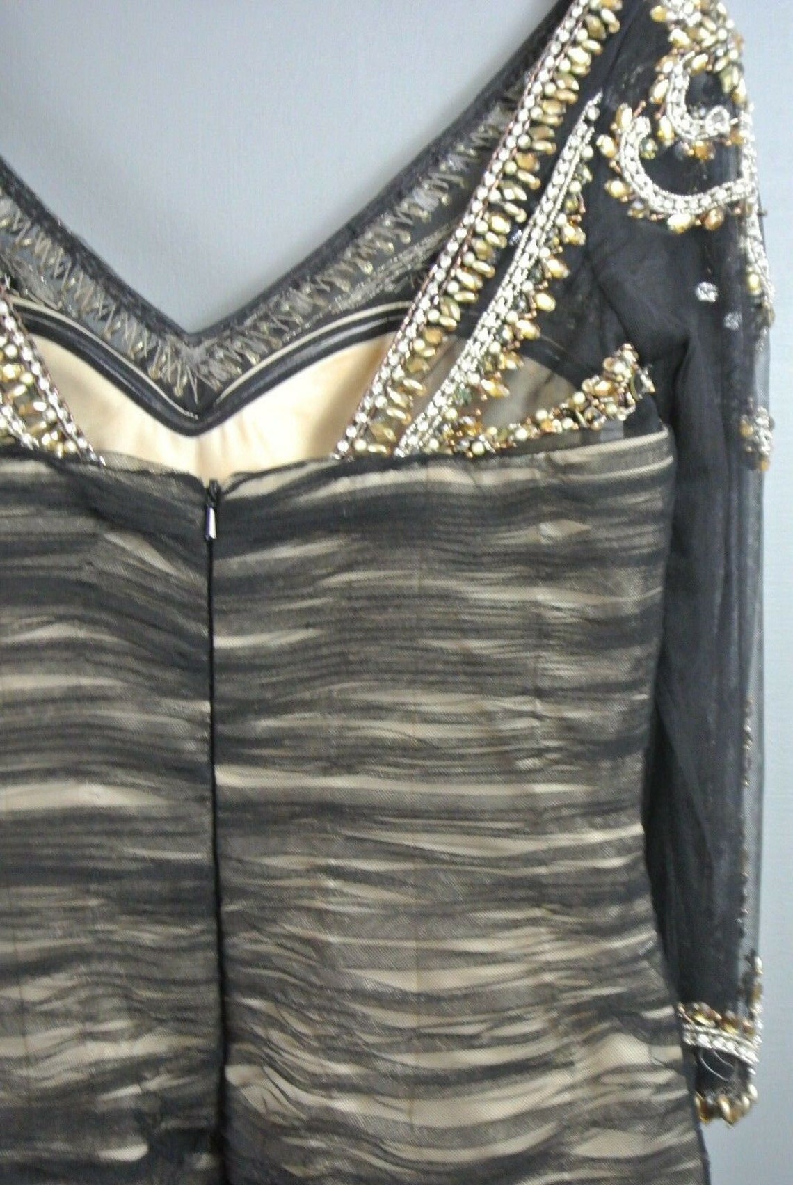 terani couture black and gold