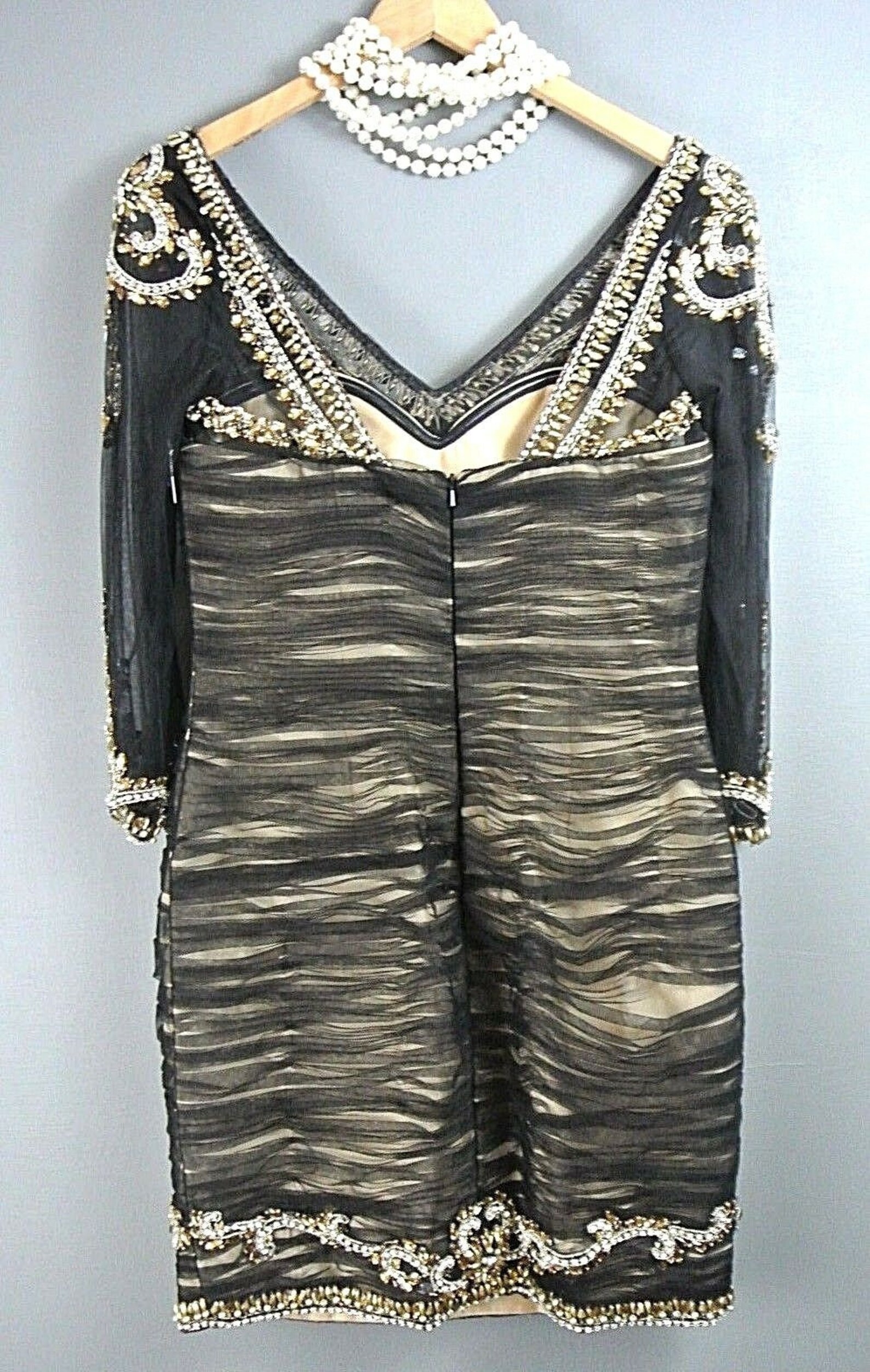 terani couture black and gold