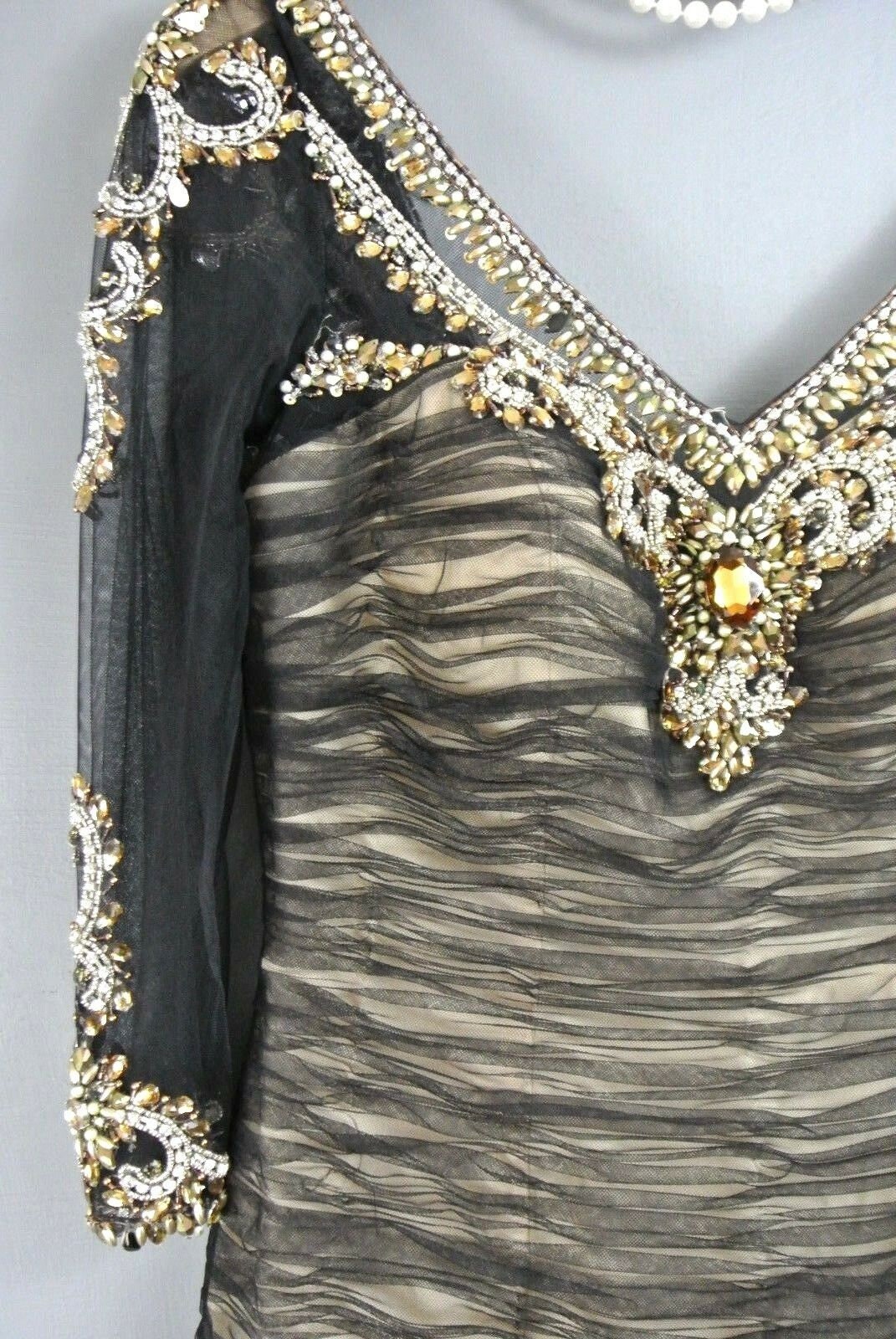 terani couture black and gold