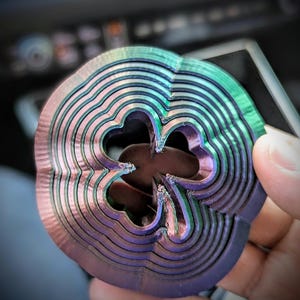 3D Printed Shamrock Fidget Toy: St. Patrick&#39;s Day Clover