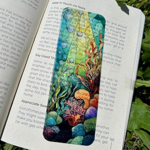 Under the Sea Bookmark - Ocean-Themed Book Accessory, Marine Life Gift, Cute Sea Creature Bookmark, Gift for Book Lovers & Ocean Lovers