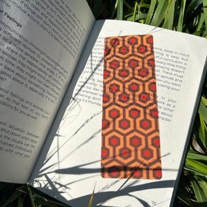 Redrum Shining Bookmark - Handcrafted Horror Bookmark, Inspired by The Shining, Creepy, Perfect Gift for Stephen King Fans