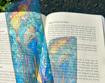 Magical Wizard Bookmark – Enchanting Wizard Art, Fantasy Themed Gift, Perfect for Book Lovers and Fantasy Enthusiasts