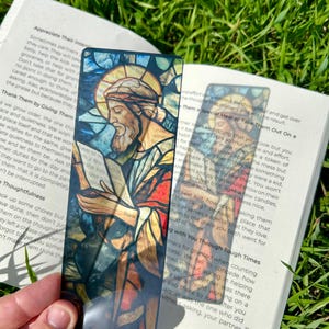 Bible Bookmark - Handcrafted Christian Bookmark, Religious Bookmark with Bible Verse, Perfect Gift for Bible Lovers, Faith-Inspired