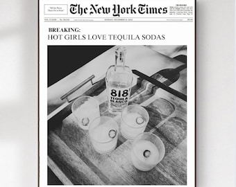Tequila Soda NYT Poster