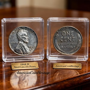 1944-D Steel Lincoln Penny – Seltene US-Gedenkfeier