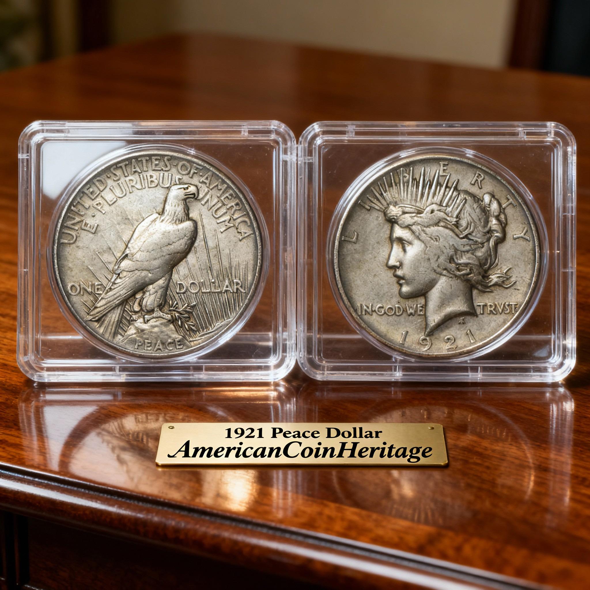 1921 silver dollar - Etsy 日本