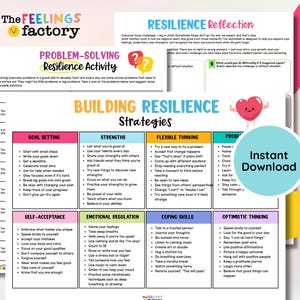Resilience Strategy Activity: Stress Management & Coping (Digital Download)