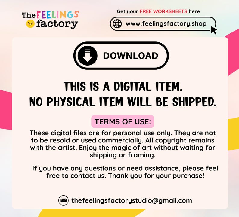 Feelings Wheel, Emotions Charts, SEL Activities (Digital Download) image 6