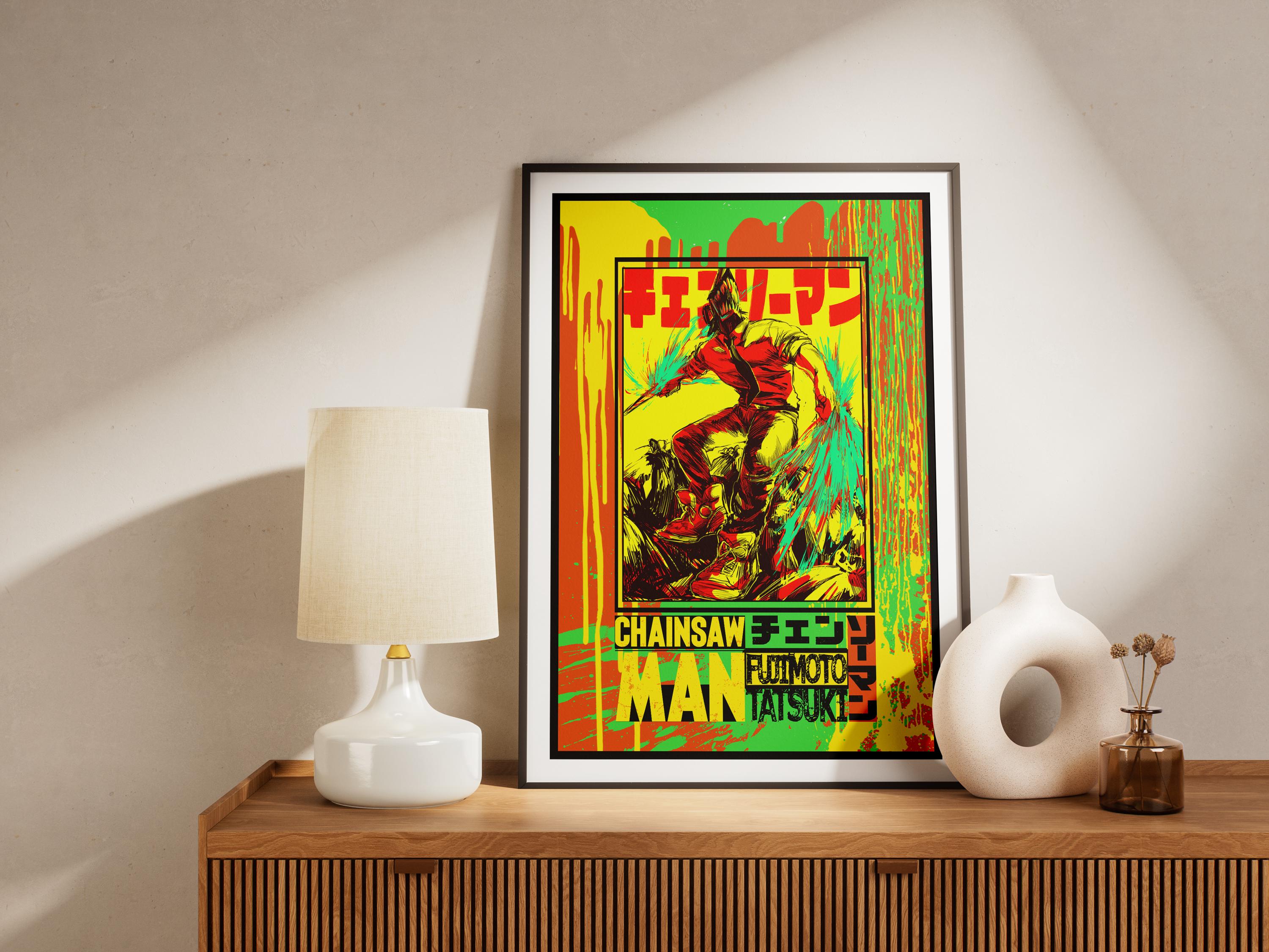 Chainsaw Man Pochita Poster - Etsy