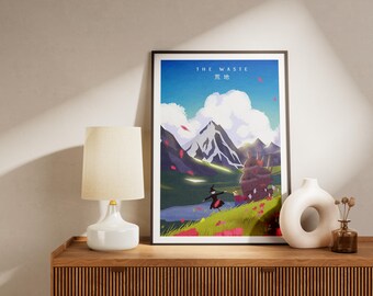 Anime Poster Print Gifts For Her Him Wall Decor Print Wall Art