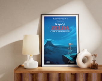 Anime Poster Print Gifts For Her Him Wall Decor Print Wall Art