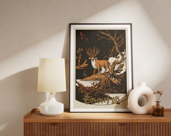 Póster de anime, regalo para ella o para él, decoración de pared, lámina decorativa.