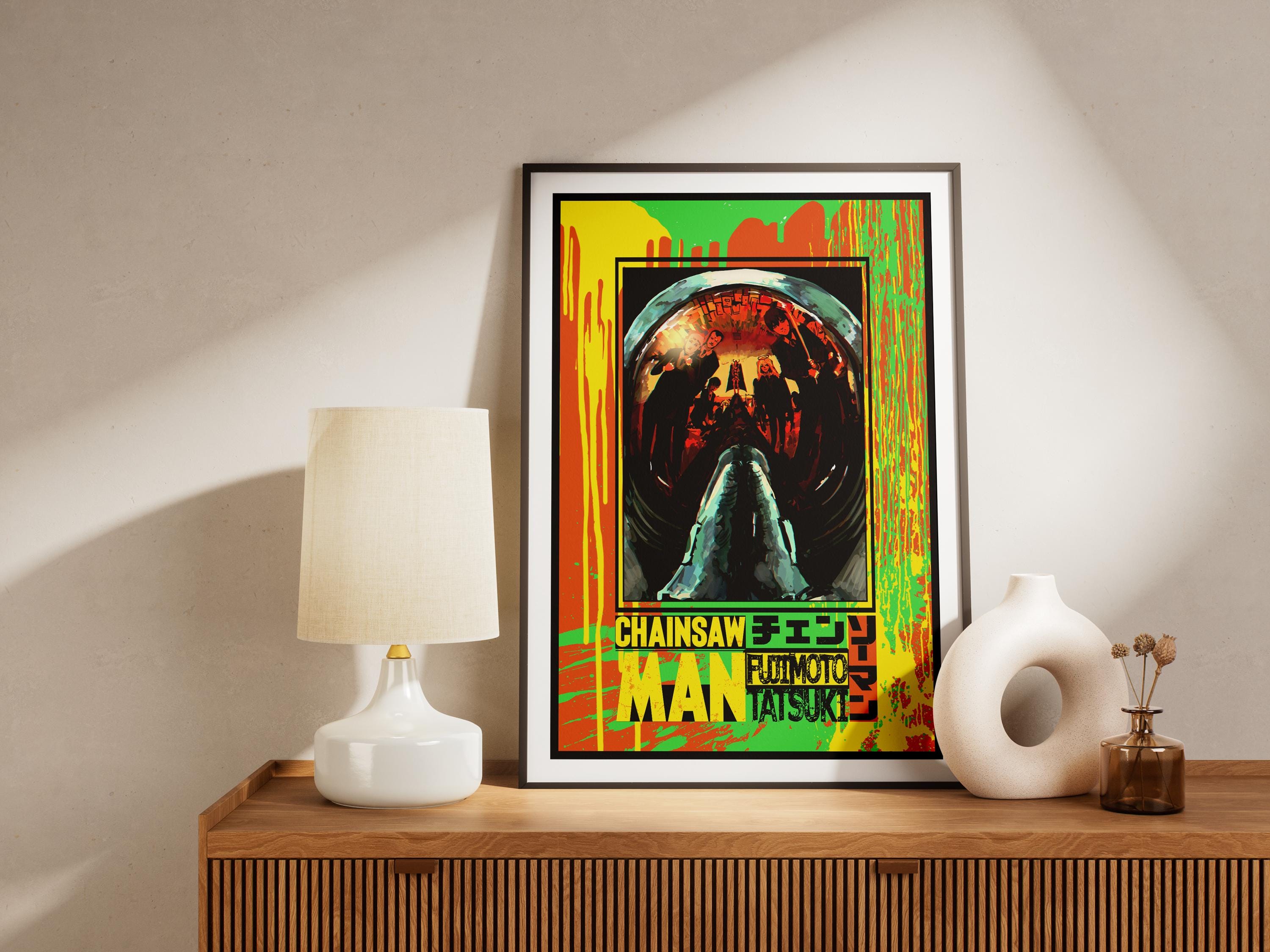 Chainsaw Man Pochita Poster - Etsy