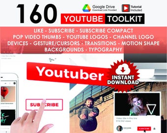 YouTube Toolkit: Motion Graphics, Transitions, and Animated Typography