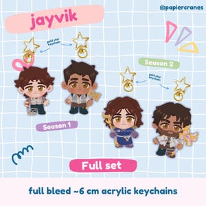 Arcane Jayvik acryl sleutelhangers