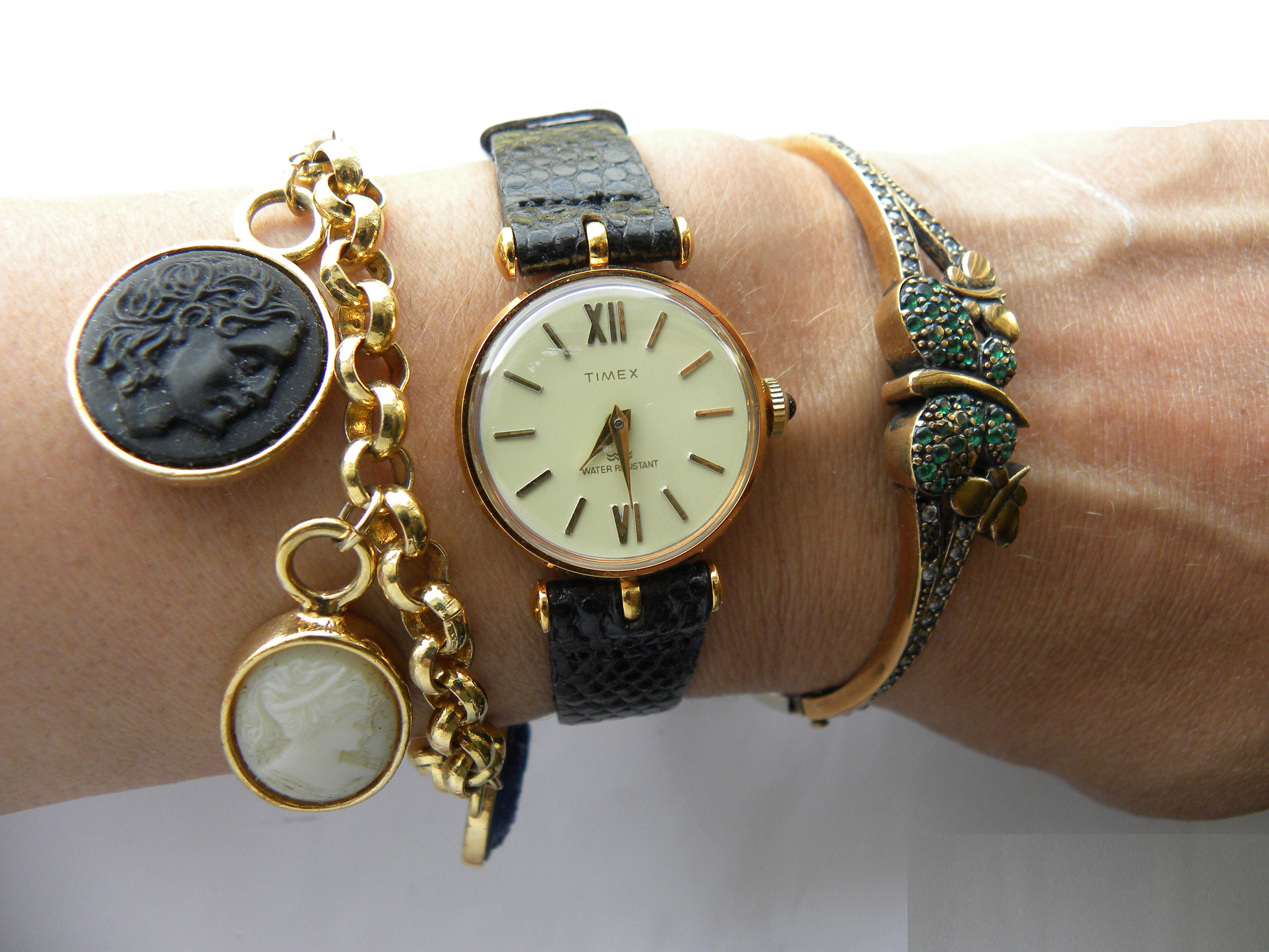 Retro Wind up Mechanical Timex Bracelet Wrist Watch Classic and is Working 17 Jw Timex Wind up Watch - Etsy main image 2
