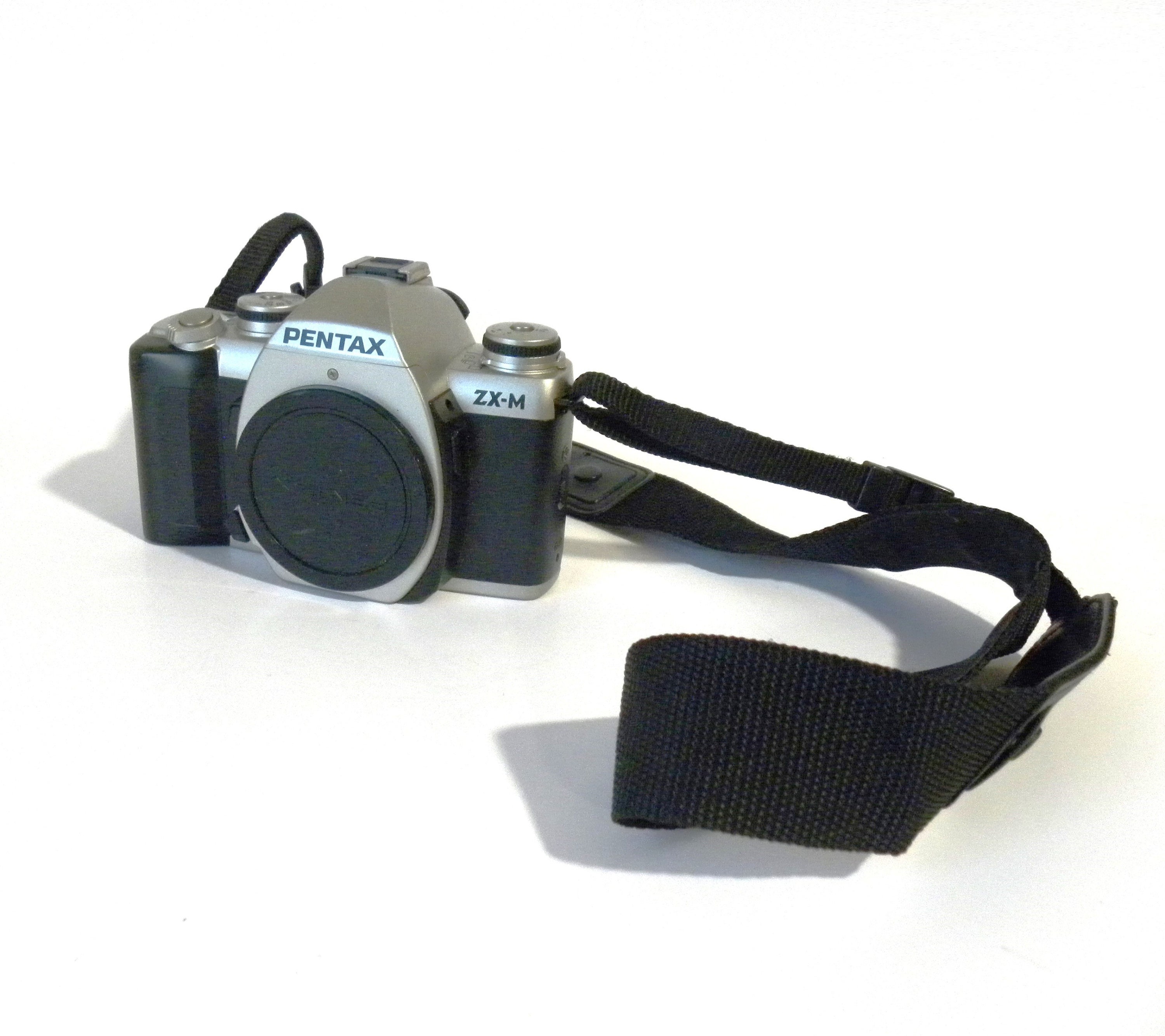 Pentax 35mm ZX-M SLR Camera W Straps, Works Well. Great