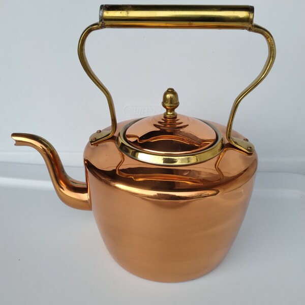 Copper Tea Kettle Etsy