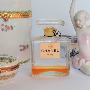 Vintage Chanel No 5 Perfume Bottle 