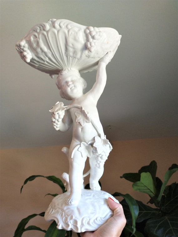Vintage White Cherub Italy Putti Planter Porch Decor French Nordic Cherub  Statue Jardiniere, Brocante French Garden Decor 17 - Etsy Israel