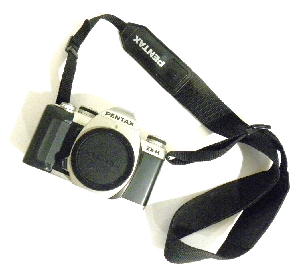 Pentax 35mm ZX-M SLR Camera W Straps, Works Well. Great