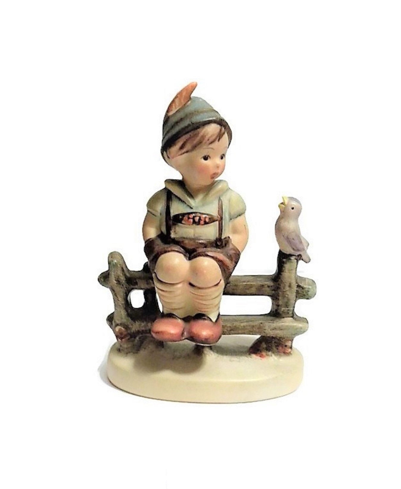 stivhed Opstå Quilt Goebel Hummel Boy Just Resting Hummel Figurines 111 3/0 W. | Etsy