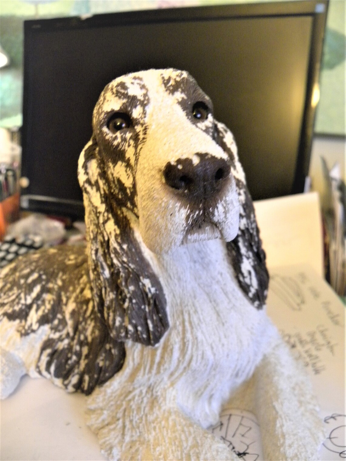 sandicast cocker spaniel figurine