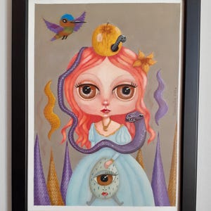 Original sin painting on paper