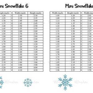 Set Mini Snowflakes Embroidery, Mini Snowflakes Embroidery , Set ...