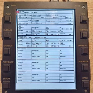 8” Digital Kneeboard – The Ultimate Addition to Your Flight Sim!