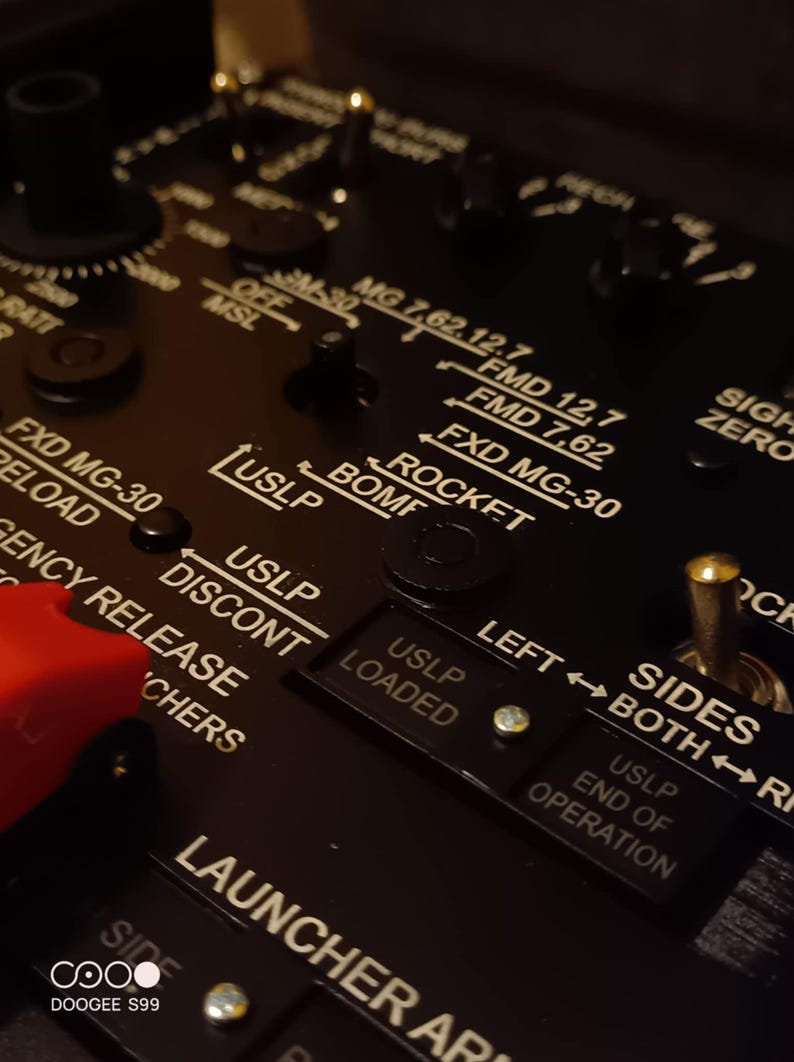 Mi-24p Hind Weapon Control Panel for DCS + Desk Mount Included - Etsy