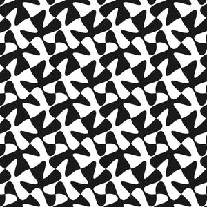 Tessellationsmönster SVG, mönsterklippfiler, lasersvg, CNC-filer, hundtandsmönster, tryck på tyg