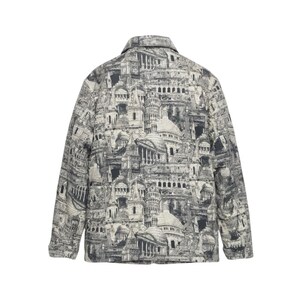 European Architecture Inspired Canvas Jacket image 3
