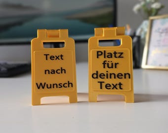 Geschenk für Kollegen - Personalisiertes Schild - Schild - Geschenk Mitarbeiter - Büro Deko - Office - personalisiert Deko - Aufmerksamkeit