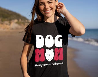 Personalized Dog Mom T-Shirt: Custom Pet Breed Graphic Tee
