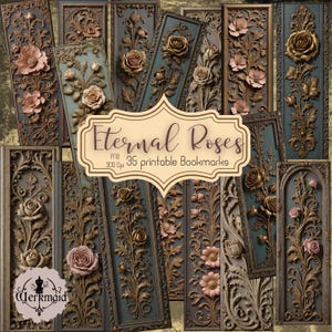 Eternal Roses 35 Bookmarks